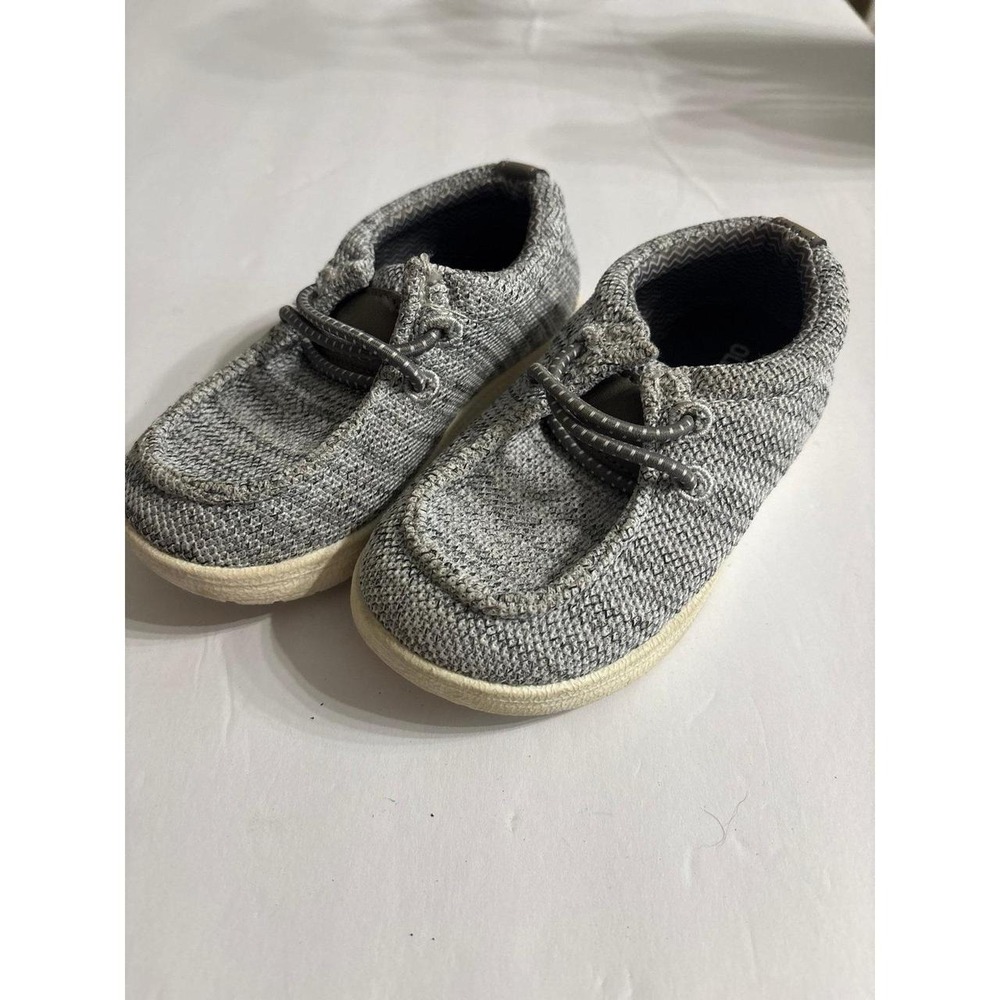 Old Navy Gray Slip-On Loafer Shoes (Sz. 7 toddler)